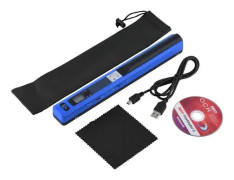 Duokon dokumentskanner. Pocket Scanner Bärbar Scanner USB Pen Scanner A4 Scanner JPG/PDF Scan USB 2.0 Blue