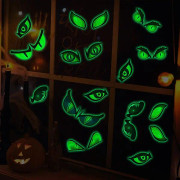 Nya Halloween-fönsterklistermärken, Stora Läskiga Demonklistermärken För Halloweenfestdekoration, Blodiga Händer Och Fötter DIY-klistermärken För Glas Familj Skola(
