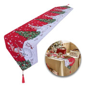 1 st julduk med julmotiv - Juldekoration, Bordduk för jul