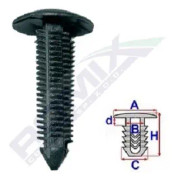 ROMIX B22042 Clipssats, karosseri