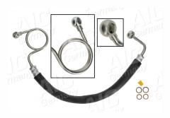 Hydraulikslang, styrsystem, Från hydraulpump till styrväxel - audi 80 b4 sedan, 90 b3, cabriolet b3, coupe b3 - OE 893 422 893AD