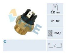 Temperaturswitch, kylarfläkt - peugeot 205 i, 205 ii, 205 cabriolet i, 205 skåp/halvkombi - OE 0012812300, 0013255100, 0013265100