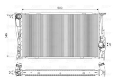 VALEO 735165 Kylare