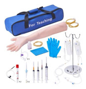Phlebotomy Practice Kit, IV Venpunktion Intravenous Training Kit, High Simulation IV Practice