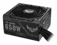 ASUS 650W TUF Gaming Power Supply Double Ball Bearing Fan Fully Wired 80+ Bronze