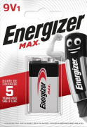 Batteri, MAX 9V, Energizer