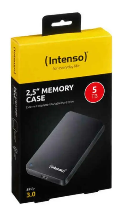 Extern Hårddisk INTENSO Memory Case 2,5" 5TB