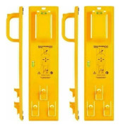 Bildhängningsverktygssats med Vattenpass, Linjal och Väggmonteringstillbehör (2 st) 2 pcs