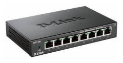 D-Link DES-108 Nätverks-switch 8 Port 100 Mbit/s