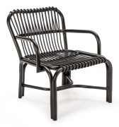 Fåtölj Thai Natura Svart 66 x 72 x 65 cm