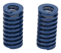 2 st OD 22mm ID 11mm Lätt Last Form Dörrfjäder Blå (TL22*45mm)