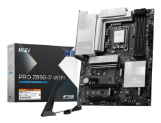 Moderkort - MSI - PRO Z890-P WIFI - Wi-Fi 7, 5G LAN, Thunderbolt 4, PCIe 5.0, silver