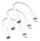 [Apple MFi-certifierad] iPhone-hörlursadapter, 3-pack Lightning till 3,5 mm hörlursuttag Aux-ljudadapter Dongle för iPhone 13/13 Pro/12/12