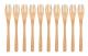 Maku Gafflar av bambu 16 cm - 10 pack