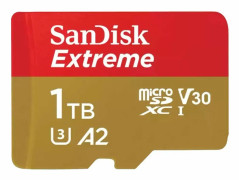 Sandisk Extreme MicroSD 1TBGB SD-Adapter, 1 Y RescuePro Deluxe, 190MB/130MB/s