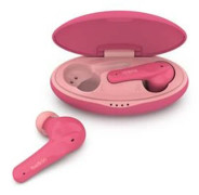 Belkin SoundForm Nano for Kids - True wireless-hörlurar med mikrofon - inuti örat - Bluetooth - rosa