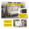 Murphy Montering Väggfjädrar Mekanism Heavy Duty Support Hårdvara DIY Kit för Queen Twin Size