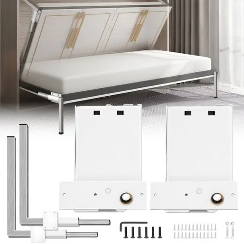 Murphy Montering Väggfjädrar Mekanism Heavy Duty Support Hårdvara DIY Kit för Queen Twin Size