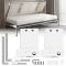 Murphy Montering Väggfjädrar Mekanism Heavy Duty Support Hårdvara DIY Kit för Queen Twin Size