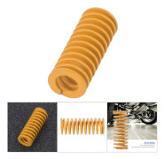 2 st OD 10mm ID 5mm Hög Precisions Stål Gul Låg Last Form Dörrfjäder (TF10*50mm)
