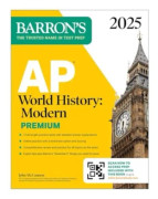 AP World History: Modern Premium 2025: 5 Practice Tests + Comprehensive Review + Online Practice (häftad, eng)