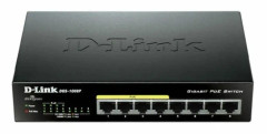 D-Link DES-1008P 10/100 8p PoE