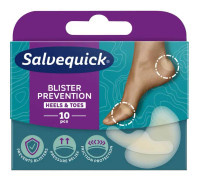 Salvequick Foot Care Heels & Toes 10 st