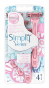 Gillette Simply Venus Razors 4-pak 4 stk.