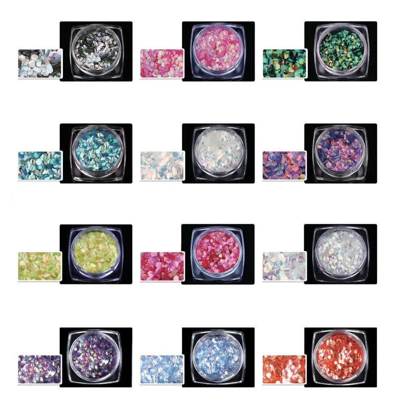 Sibel Sequin Nail Art Ref. 6102091 (U) 12 stk.