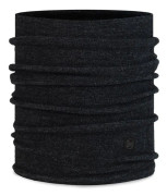 BUFF Merino Fleece Solid Black sjal - Blandat/Vuxen