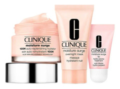 Unisex skönhetsset Clinique Moisture Surge Megastars 4 Delar