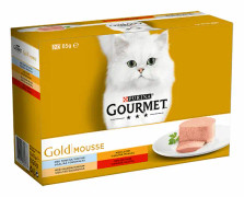 Våtfoder Mousse för katt 12-pack - 12 x 85 g