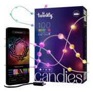 Twinkly Candies - 100 Pearl-shaped RGB LEDs Clear Wire USB-C