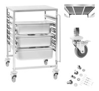 Cateringvagn för transport av 6x GN2/1 containrar