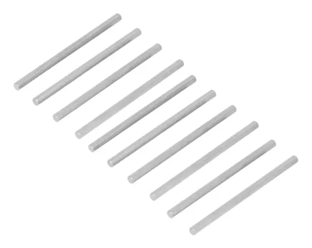 10 st Long Rod Nut Hex Koppling Rak Stång Rostfritt Stål Fästelement för Gobilda Dia 5mm4102-0005-0090
