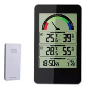 ELEKTRONISK UTOMHUS/INTERNTERMOMETER.