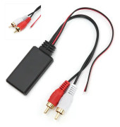 Bluetooth 5.0 Radio RCA-adapter Bärbar Bil Trådlös Ljudmusik Kabel Passar för Kenwood