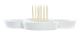 Snacksbricka DKD Home Decor Multicolour Naturell Bambu Stengods Tropiskt 22 x 22 x 7 cm