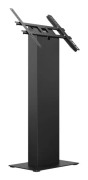 Multibrackets M Pro Series - Ställ - kioskstil - för LCD-skärm/pekskärm - stål - svart - skärmstorlek: 15"-32" - golvstående