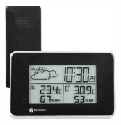 Terdens weather station Weather station LCD display with external sensor (3540)
