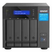 QNAP TVS-H474 - NAS-server - 4 fack - SATA 6Gb/s - RAID RAID 0, 1, 5, 6, 10, JBOD, RAID TP, TM - RAM 8 GB - Gigabit Ethernet / 2.5 Gigabit Ethernet -