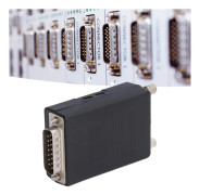 DB15 Lödfri Kontakt 15-polig Breakout-kort D‑SUB Hanuttag Adaptermodul med Hölje