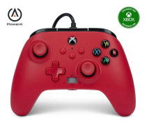 Spelkontroll XBOX ENHANCED WIRED ARTISAN Röd