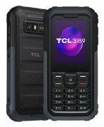 TCL 3189 - 4G funktionstelefon - dual-SIM - RAM 64 MB / Internminne 128 MB - microSD slot - LCD-skärm - rear camera 2 MP - himalaya grå