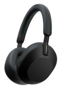 Sony WH-1000XM5 - Hörlurar med mikrofon. - full storlek - Bluetooth - trådlös, kabel - aktiv brusreducering - 3,5 mm jack - svart