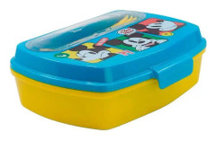 Stor REKTANGULÄR LUNCHBOXA MED BEDIK | MICKEY FUN-TASTIC