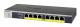NETGEAR GS108PP - Switch - 8 x 10/100/1000 (PoE+) - skrivbordsmodell, rackmonterbar, väggmonterbar - PoE+ (123 W) - likström