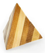 Eureka 3D Bamboo Brain Puzzle Pyramid 3D pusselspel
