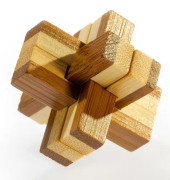 Eureka 3D Bamboo Brain Puzzle Knotty 3D pusselspel