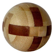Eureka 3D Bamboo Brain Puzzle Ball